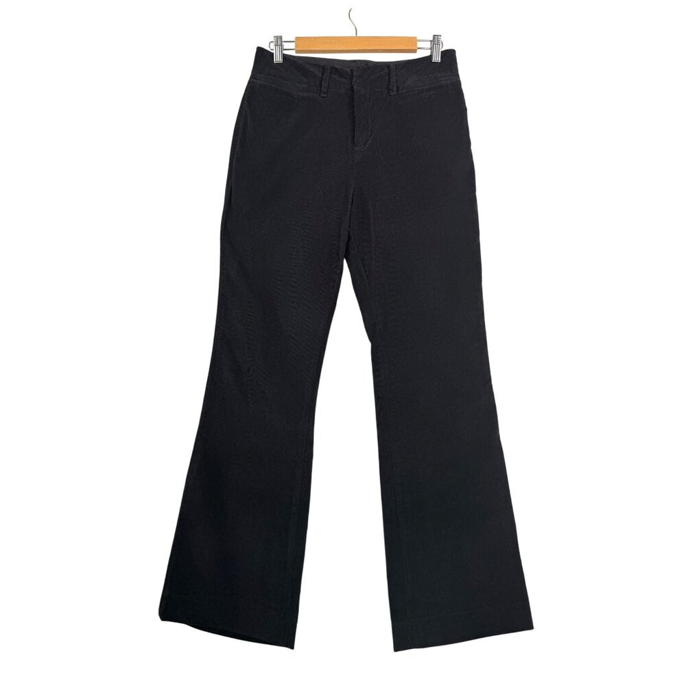BDG High waist flare corduroy pants black retro 90s‎ sz 6
